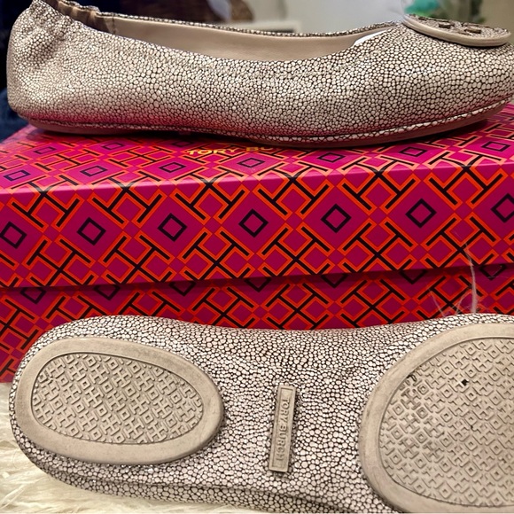 🔥🔥🔥Tory Burch Minnie Ballet Flats - Picture 3 of 4